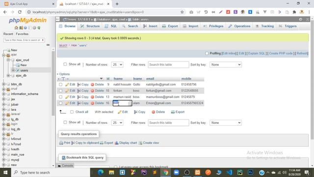 ajax App || crud app with php || ajax bangla tutorial. смотреть онлайн