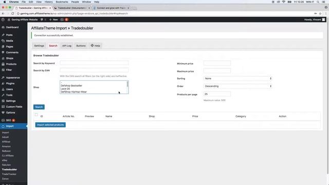 (S02E09.10) TradeDoubler WordPress Plugin for product import ? affiliatetheme.io смотреть онлайн