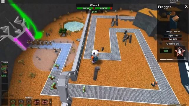 ФРАГГЕР ЧЕЛЕНДЖ ? РОБЛОКС ТОВЕР БАТЛС ?️ Roblox Tower Battles смотреть онлайн