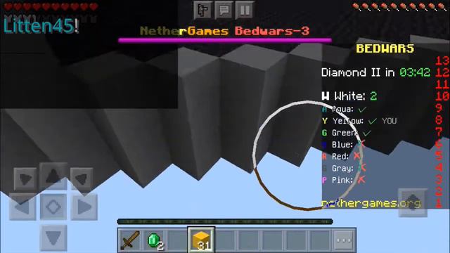 How to play Bedwars Nethergames!!! смотреть онлайн