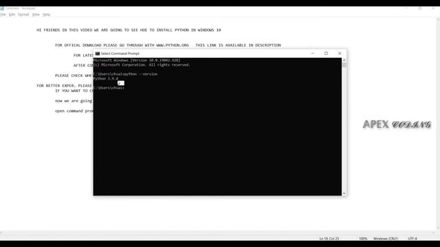 How to Install Python 3.9.4 on Windows 10 | Install Python смотреть онлайн
