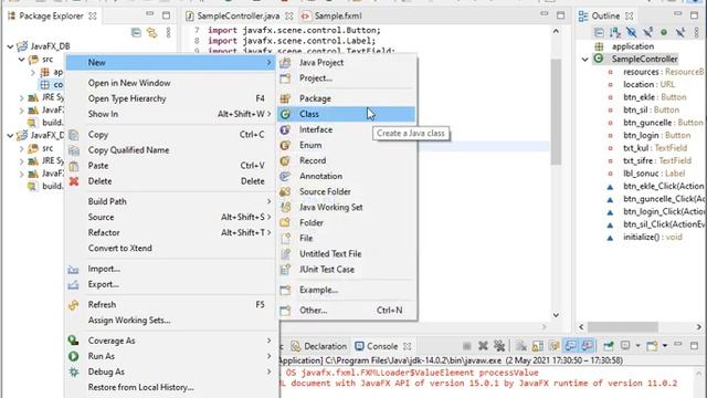 JavaFX - Mysql Connector (SELECT) смотреть онлайн