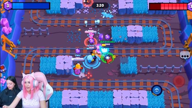 ПЕРВЫЙ раз Играю в BRAWL STARS с ЛАТАТОЙ смотреть онлайн