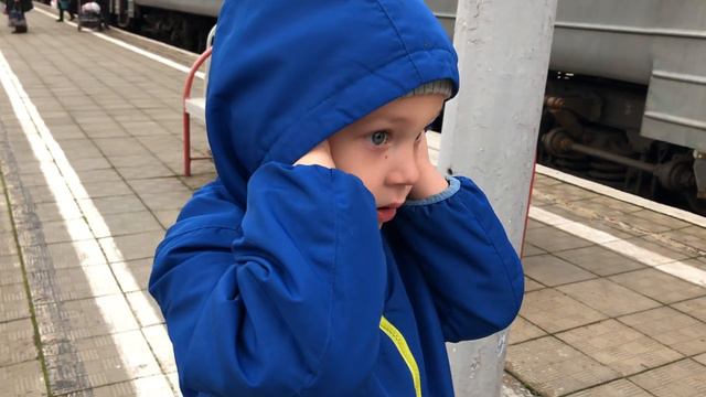 Поезда Для Детей. Смотрим Поезда. Грузовой И Пассажирский Поезда. Железная Дорога смотреть онлайн