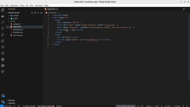 Products app using Vue 3 #2 Setup project with Vite | Vue Js Project in Hindi смотреть онлайн