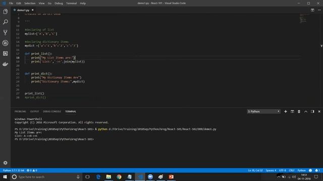 Python List and Dictionary смотреть онлайн