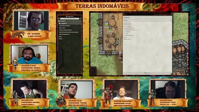 Terras Indomáveis - EP 3: Lambendo Feridas (Tormenta 20) смотреть онлайн