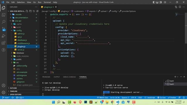 Jixa Vuejs with Strapi CMS - Local Installation смотреть онлайн