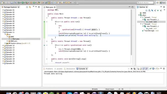 Java Tutorials: Episode 11 - Advanced Threading смотреть онлайн