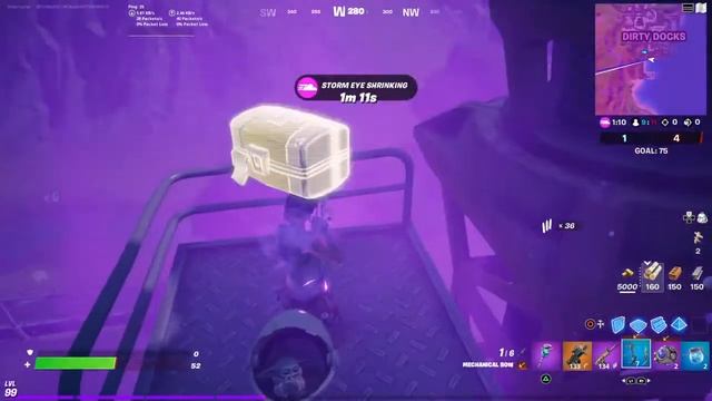 Score a goal with the soccer ball toy - Dirty Docks (Fortnite) смотреть онлайн