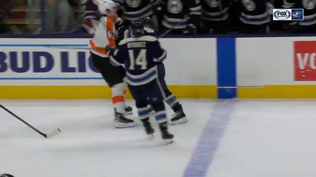 Travis Sanheim vs Nathan Gerbe. 20 february 2020 смотреть онлайн