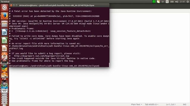 Eclipse frequently crashing on Ubuntu 14.04 (workaround) смотреть онлайн