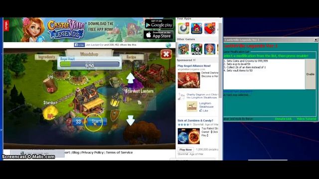 Castleville legends Trainer usage смотреть онлайн
