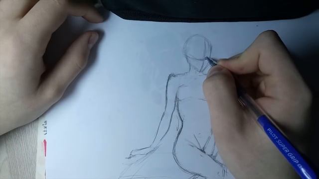 Как нарисовать аниме тело, туловище, торс девушки смотреть онлайн