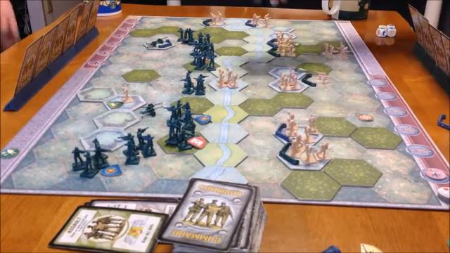 Playing Memoir '44 - Clearing Matanikau River pt. 1 смотреть онлайн