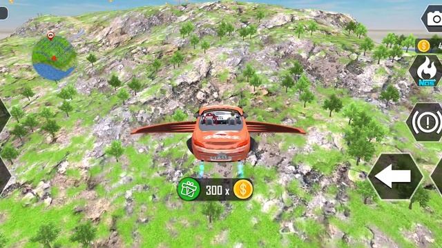 ✅Flying Car Extreme Simulator - New Car Games 2022 - Android Gameplay #16 смотреть онлайн
