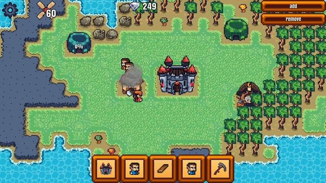 Pixel Survival Strategy Game - Prototype v.15 смотреть онлайн