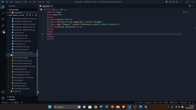 Download dan Install Bootstrap 5 dan custom SCSS 3 смотреть онлайн