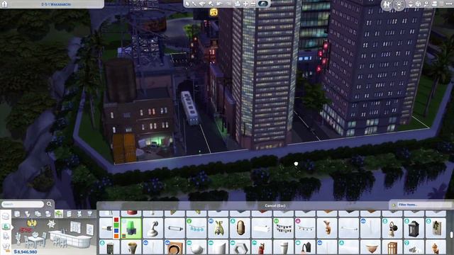 NEON CITY🏙️NO CC |The Sims 4 | Speed Build смотреть онлайн