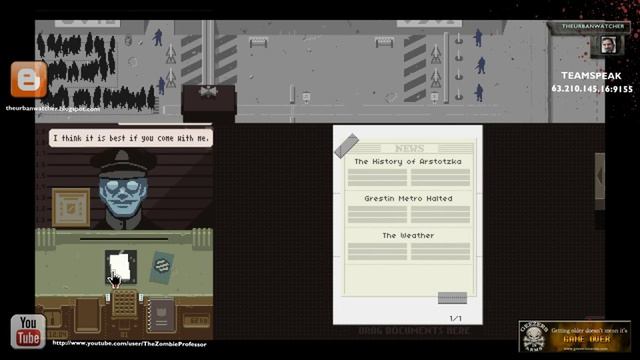 Papers, Please! Ending #3 (spoiler alert) смотреть онлайн