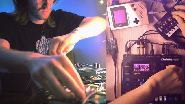 VOID IDOL - Digitone + Gameboy Live Capture Performance смотреть онлайн