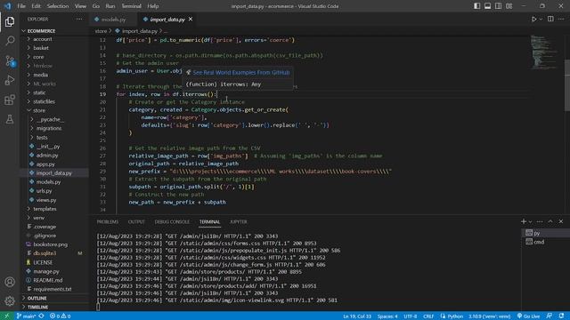 Loading a Dataset from CSV File to a Django Database and Serve on the Website смотреть онлайн