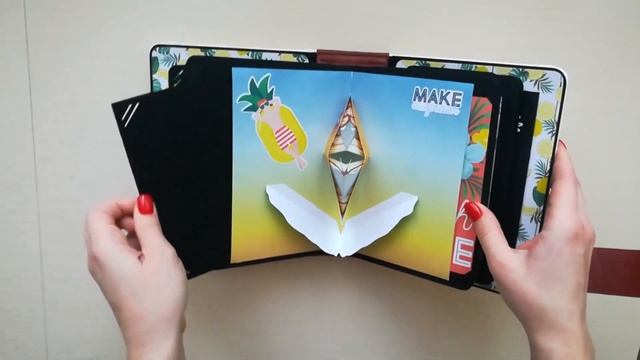 Скрапбукинг поп ап альбом "Моя Италия". Обзор. смотреть онлайн