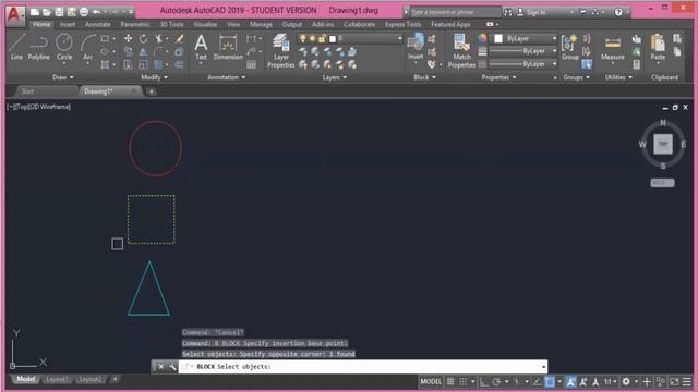 Block & Insert command in autocad || Autocad Hindi || What is Block & Insert command || смотреть онлайн