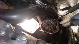 #089 замена натяжителя цепи (audi A6,,Q5,Q7,VW Touareg 3.0 Tdi)