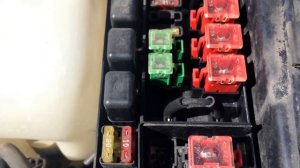 1997 Subaru Legacy Main Fuse Box Location