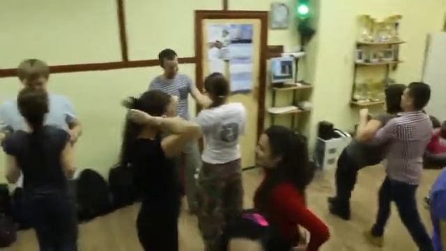 Ночь искусств 2014 Открытый урок Хастл смотреть онлайн