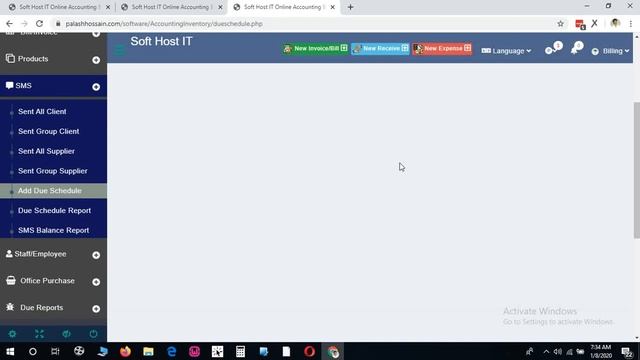 Online Accounting Billing Inventory Management Software Purchase, Sales, Stock fully responsive. смотреть онлайн