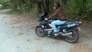 Первый раз на ZZR 400