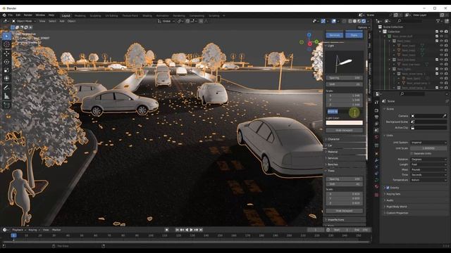 Easy STREET AND ROAD Generator for Blender - Next Street! смотреть онлайн