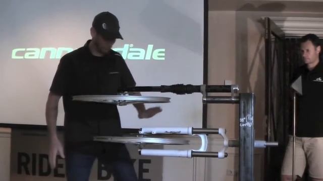 Демонстрация вилки Lefty Vs Fox