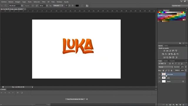 Tutorial Letras Cartooon Photoshop CS6 смотреть онлайн