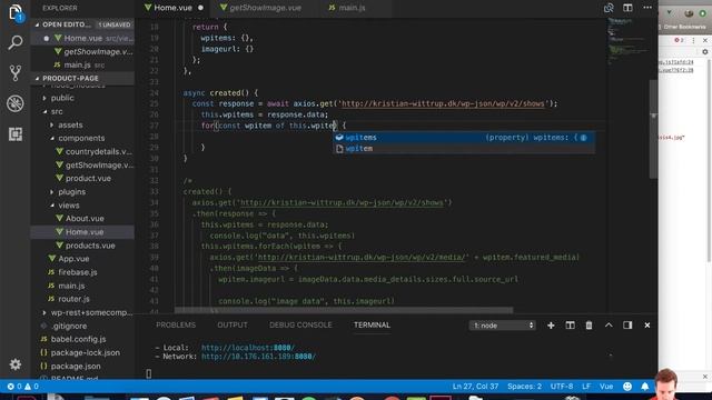 VueJS & DB | Level 4-2.9: (WP) async created using await for data retrieval смотреть онлайн