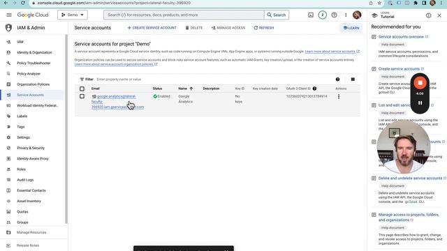 Connecting to the Google Analytics 4 Reporting API смотреть онлайн