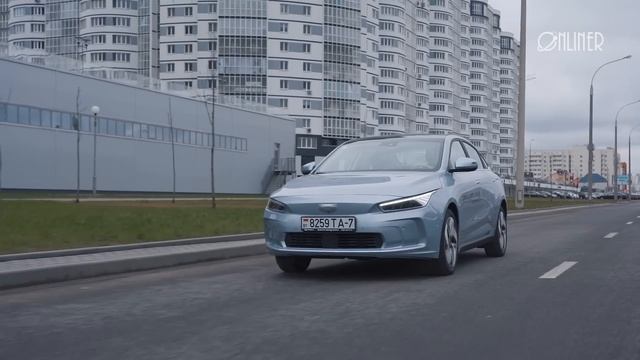Geely Geometry A: тест-драйв электрокара смотреть онлайн