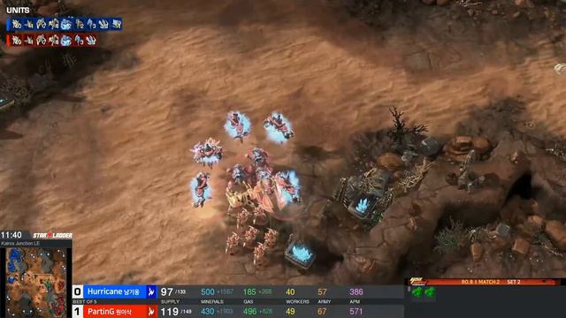 2019 GSL Super Tournament 1 - Ro8 Match 2: Hurricane (P) vs PartinG (P) смотреть онлайн