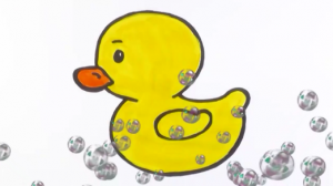 Уточка. Рисуем с детьми