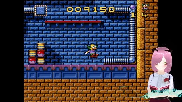 А теперь немного старых головоломок- играем в Krusty's Fun House- комнаты первого уровня. смотреть онлайн