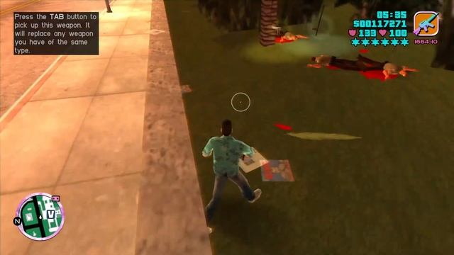 GTA Vice City (PC) | Police Station Infiltration | Six Star Wanted Level Escape | 1080p смотреть онлайн