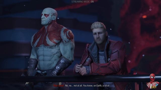 Star-Lord & Drax Emotional Scene Guardians of the Galaxy PS5 4k 60fps смотреть онлайн