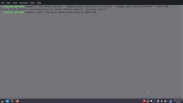 'Hello World' example for Rancher Desktop. смотреть онлайн
