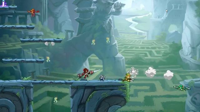 обзор на Brawlhalla смотреть онлайн