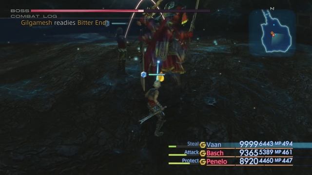 Final Fantasy XII HD Remaster: Gilgamesh Boss Fight (1080p) смотреть онлайн