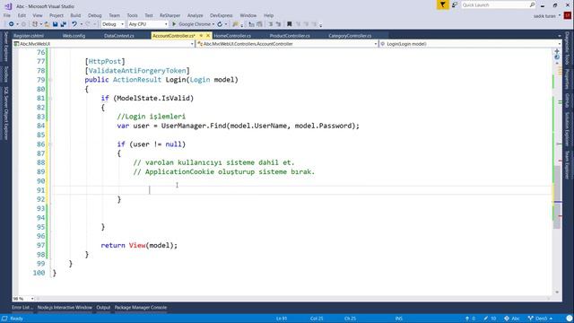 5-Asp.Net Mvc ile E-Ticaret Uygulaması-Identity ile Üyelik İşlemleri смотреть онлайн