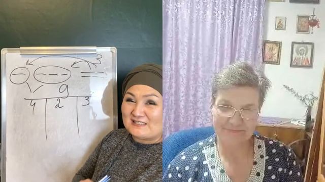 Уроки казахского. 4урок с Ириной.Преподаватель Сауле Муратовна(87781500350)