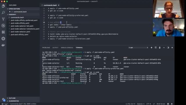 Capítulo 111 - NodeSelector, Node y Pod affinity, Taints y Tolerations смотреть онлайн